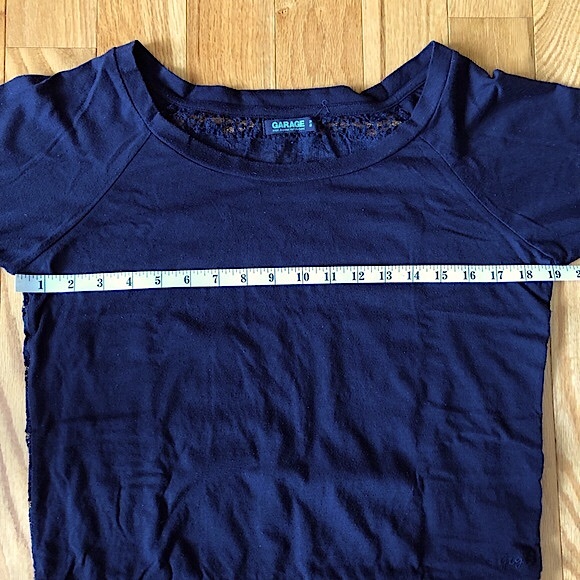 Garage Lace Back Long Sleeve Top - Picture 6 of 9